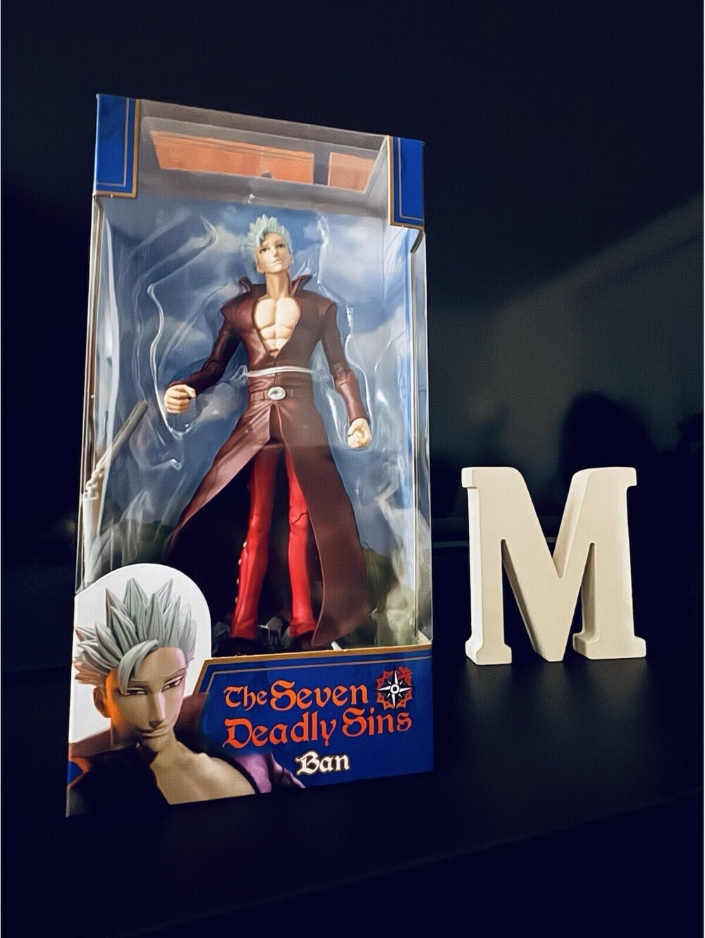 McFarlane Toys The Seven Deadly Sins Ban Action Figure 7” Anime New In Box
